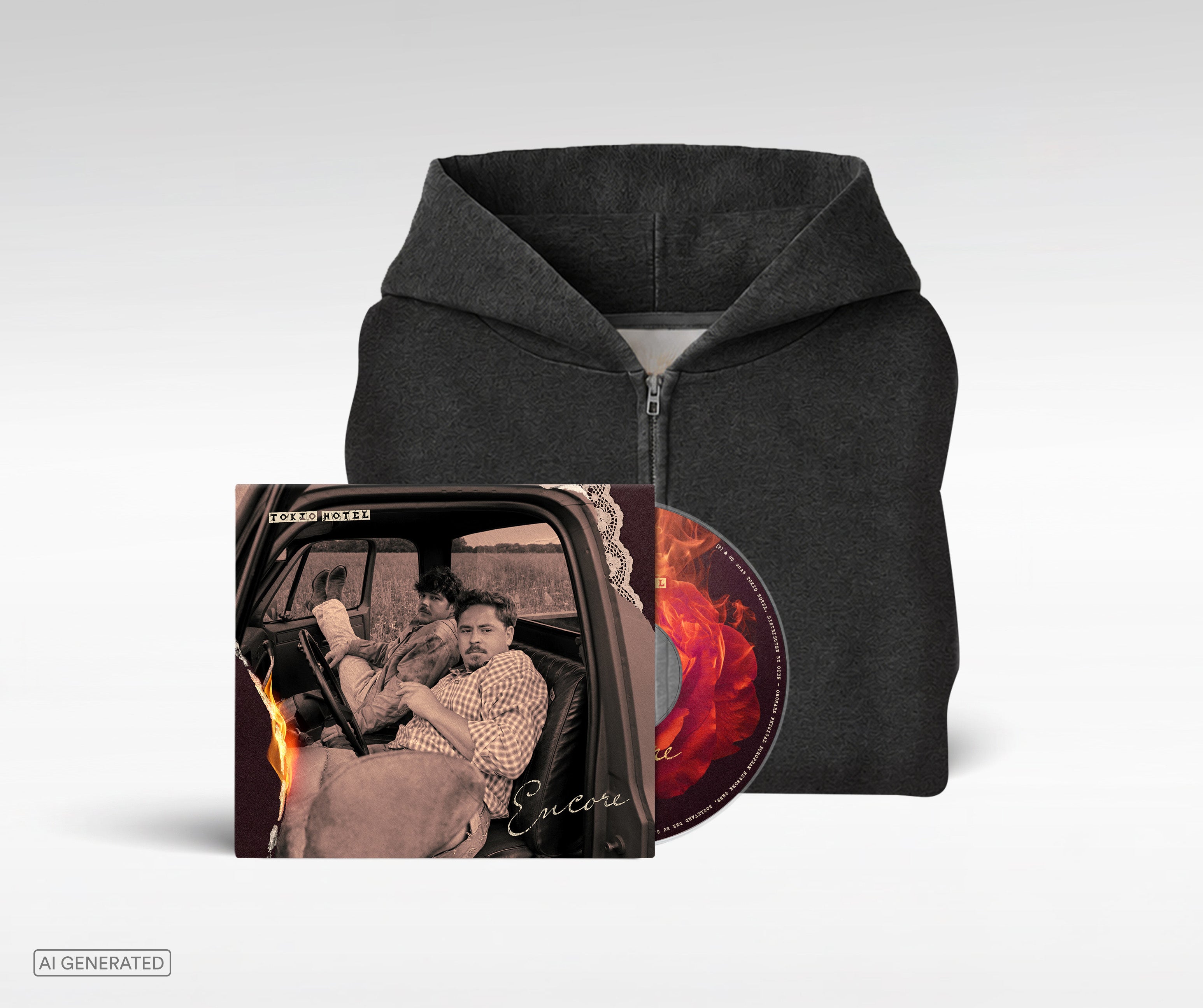 ENCORE CD + ENCORE Sweat Jacket Bundle